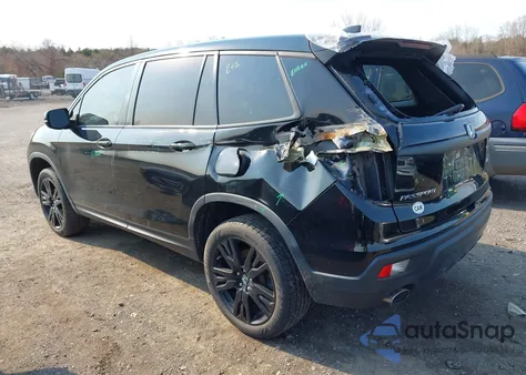 2019 Honda Passport Sport from USA, damaged, VIN 5FNYF8H27KB020773